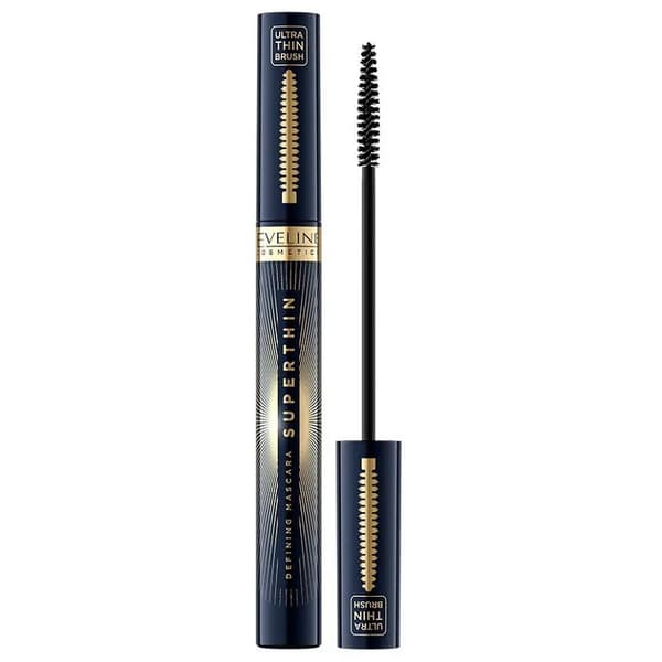 Eveline Cosmetics Superthin Definerende Mascara med præcisionsbørste, 6 ml