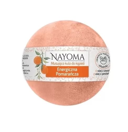 Nayoma Energizing Badebombe med Appelsin, 130g