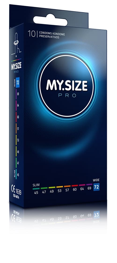 My.Size Pro Kondomer 72mm, 10-pack