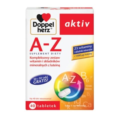 Doppelherz Aktiv A-Z 30 + 10 kapselia