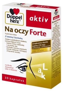 Doppelherz Aktiv Silmille Forte Ravintolisä, 30 kapselia
