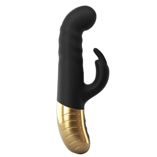 Marc Dorcel G-Stormer Rabbit Vibrator med 10 vibrationsprogrammer, Sort