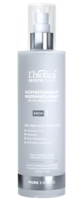 L'biotica Estetic Clinic Renande och Upplyftande Micellärvatten, 200 ml
