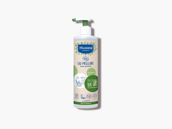 Mustela Luomu Micellivesi, 400 ml - Orgaaninen Kasvojenpuhdistusvesi