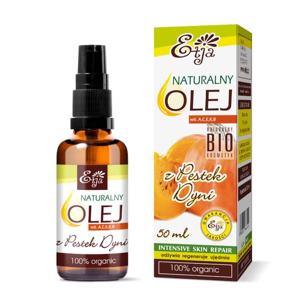 Etja Naturlig Pumpafröolja, 50 ml