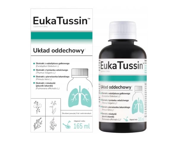 EukaTussin Sisätilan Sairaala, 165 ml