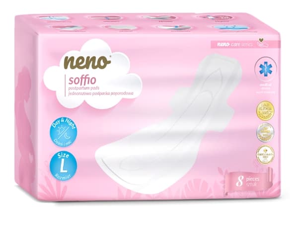 Neno Soffio Engangs Barselbind, 8 stk