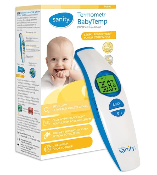 Sanity BabyTemp Termometer Modell FR800, 1 styck