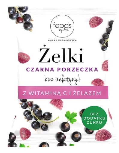 Foods By Ann Svarta Vinbärsgelé med Vitamin C och Järn, 35 g