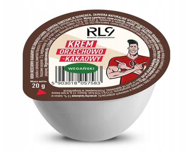 RL9 Suklaa-Pähkinävoikreemi 13% 20g - Herkullinen ja Ravitseva