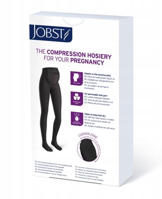 Jobst Mödra Opaque Stödstrumpbyxor CCL1 Stängd Tå Karamell Storlek VI