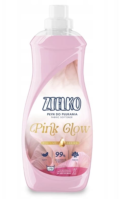 Zielko Pink Glow Skyllemiddel, 1,52 l - Effektiv og luksuriøs tekstilbehandling