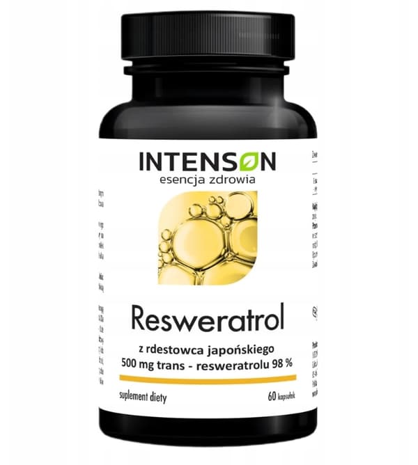 Intenson Resveratroli Japanintatarista, 60 kapselia