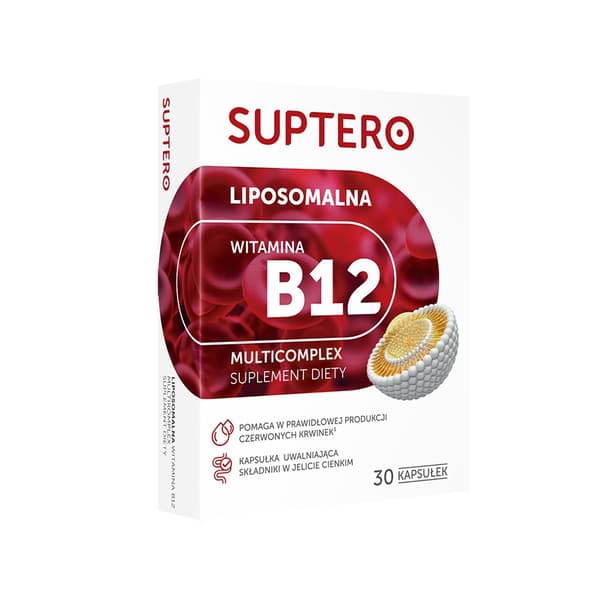 Suptero Liposomal B12 Multikompleks, 30 kapsler
