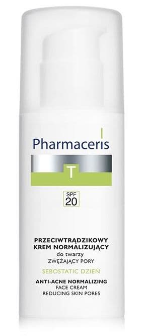 Pharmaceris T Sebostatic Aknekräm 50 ml - Skyddar mot acne och ger SPF 20