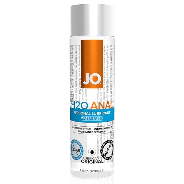 System JO H2O Anal Personlig Vandbaseret Anal Glidecreme, 120ml