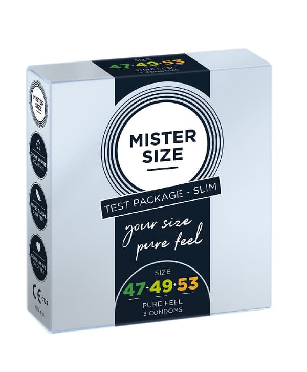 Mans Storlek C-Trosor, Skräddarsydda i Storlek 47mm 49mm 53mm - 3-Pack