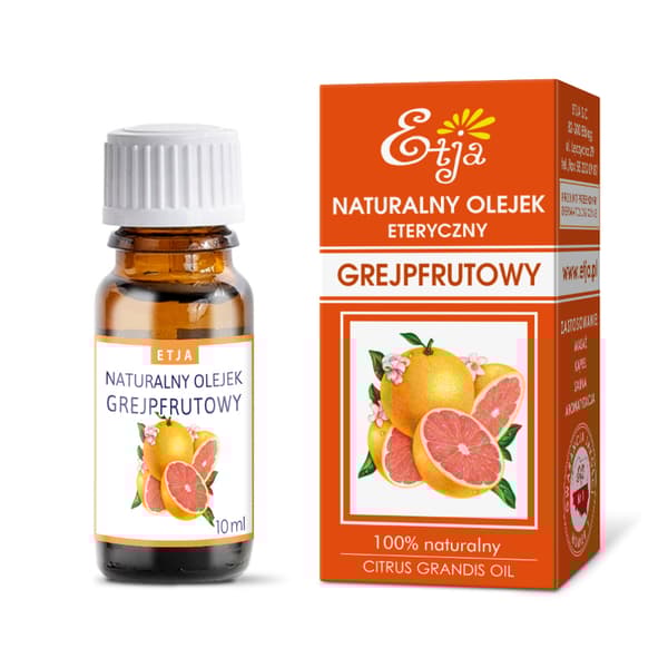 Etja Naturlig Grapefrukt Eterisk Olja, 10 ml