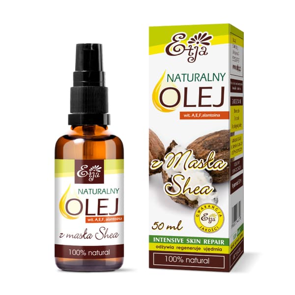 Etja Naturlig Sheasmör Olja, 50 ml