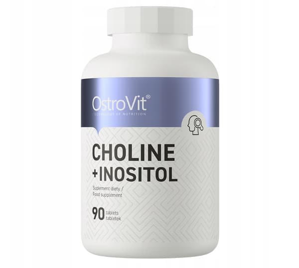 Kolin och Inositol Tillskott, 90 Tabletter - OstroVit