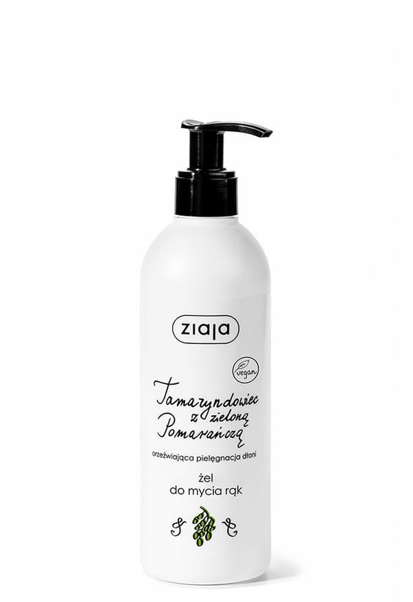 Ziaja Tamarind Håndsæbe Gel med Grøn Appelsin, 270ml