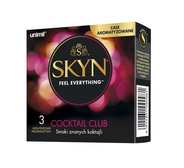 SKYN Cocktail Club Latexfrie Kondomer, 3 stk