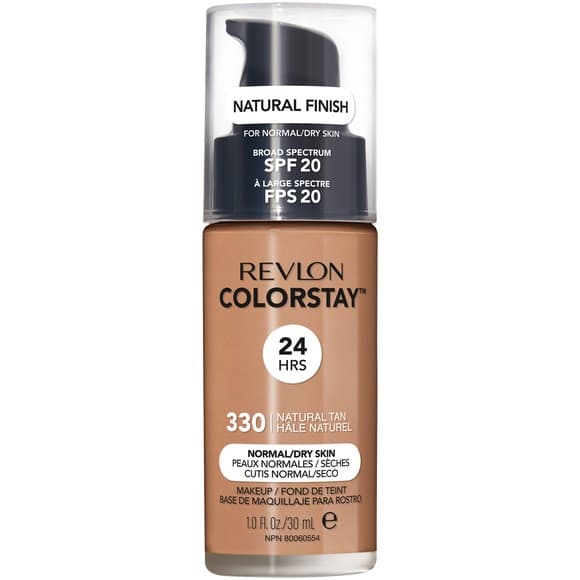 Revlon ColorStay™ Foundation for Normal/Dry Skin SPF20 330 Natural Tan, 30 ml