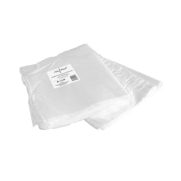ALLEMED Transparente plastik pedicureposer 50x50 - 50 stk.