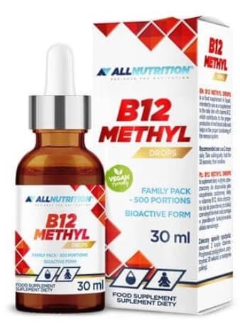 Allnutrition B12 Metyl droppar, 30 ml