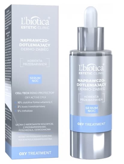 L'biotica Estetic Clinic Oxygenbehandlingsnattserum, 30 ml