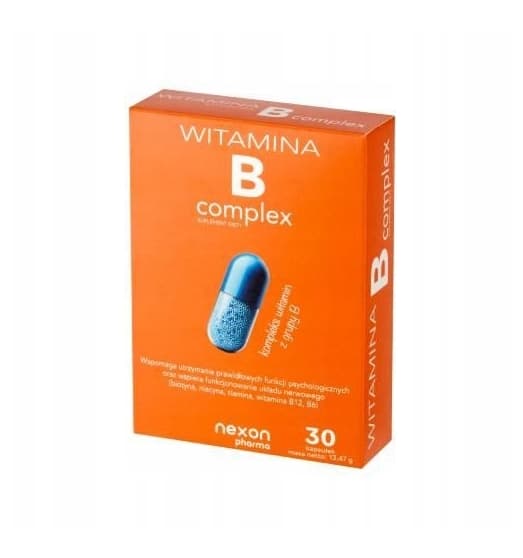 Nexon Pharma Vitamin B-Komplex, 30 kapslar