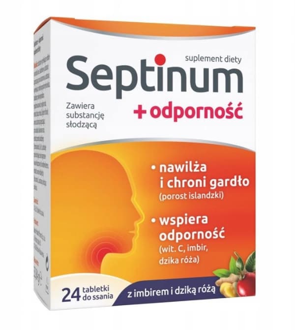 Septinum + Immunitet, 24 sugtabletter