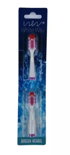 Valkoinen Tie WW-Pulsar, Violetit Sonic-harjan päät, 2 kpl