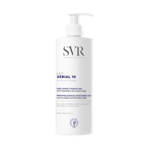 SVR Xérial 10 Kosteuttava Emulsio Kuivalle ja Hilseilevälle Iholle, 400 ml