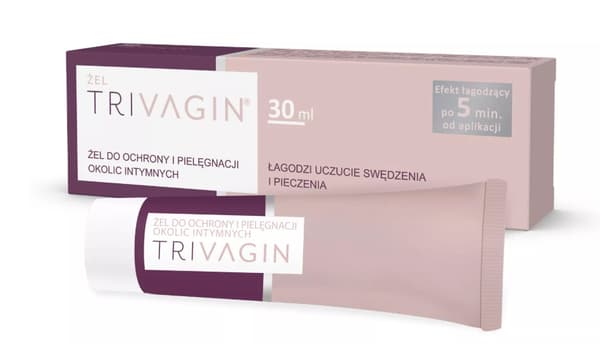 Trivagin Gel för Skydd och Vård av Intimområden, 30 ml