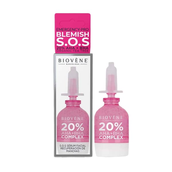 Biovene Serum med AHA+BHA Syrekompleks, 10ml