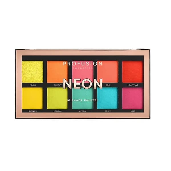 Profusion Neon 10-sävyinen Luomiväripaletti