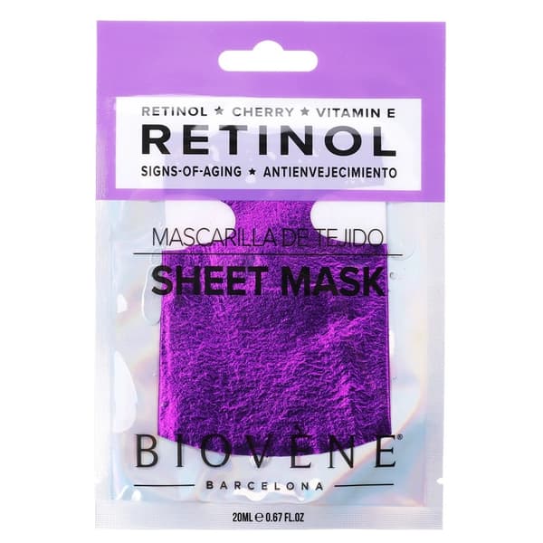 Biovene Anti-Aging Retinol Ansiktsmask med Vitamin E, 20 ml