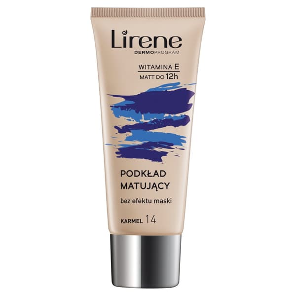 Lirene Mattande Foundation för Ansikte 14 Karamell, 30 ml