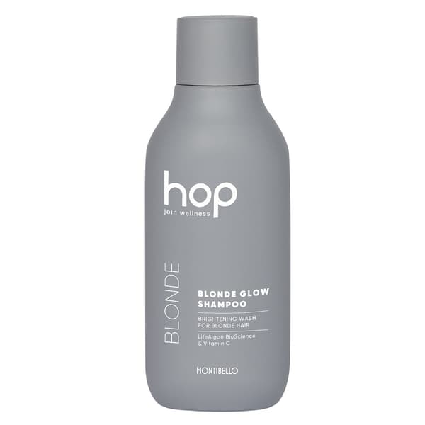 Montibello Hop Blonde Glow Kirkastava Shampoo vaaleille ja vaalennetuille hiuksille, 300 ml