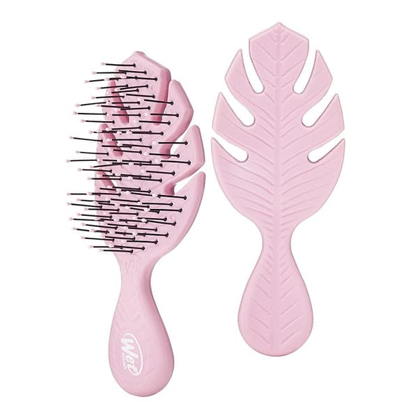 Naturlig Rosa Hårborste - Avtrasslande Kam från Wet Brush Go Green