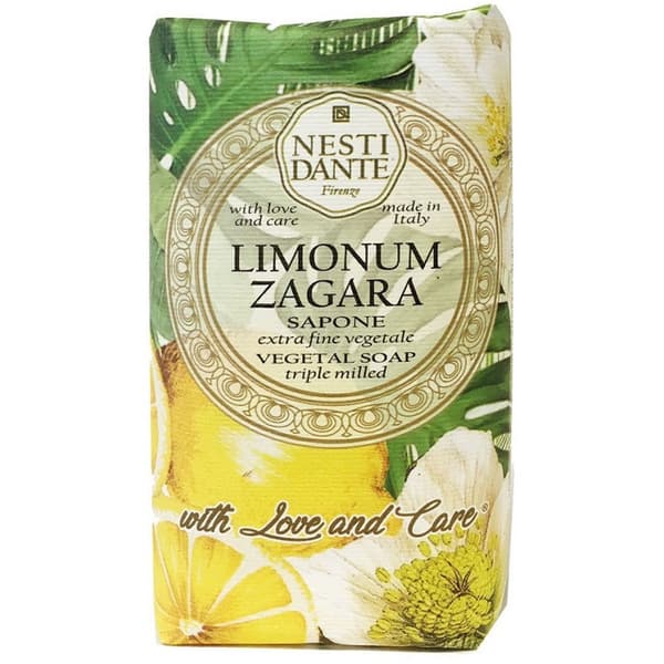 Nesti Dante Limonum Zagara Luonnollinen Käsintehty Vessasaippua, Appelsiininkukka, 250g