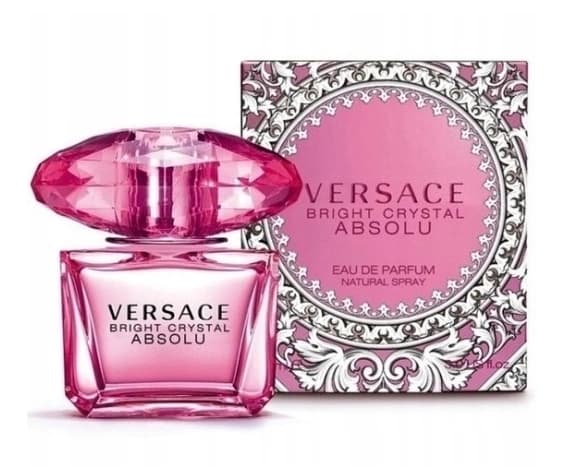 Versace Bright Crystal Absolu Parfym, 90ml - Lyxig blommig doft för en tidlös elegans. En sensuell upplevelse av kristallklar fräschör och rik sötma.