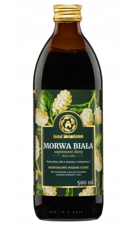 Helig Växt Monasterium Vit Mullbärssaft, 500 ml