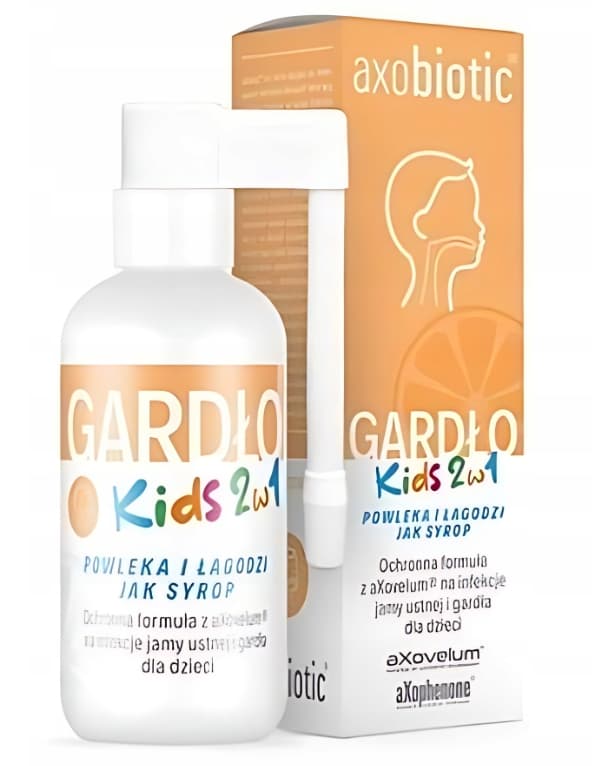 Axobiotic Lasten Kurkkusuihke 2in1, 30 ml