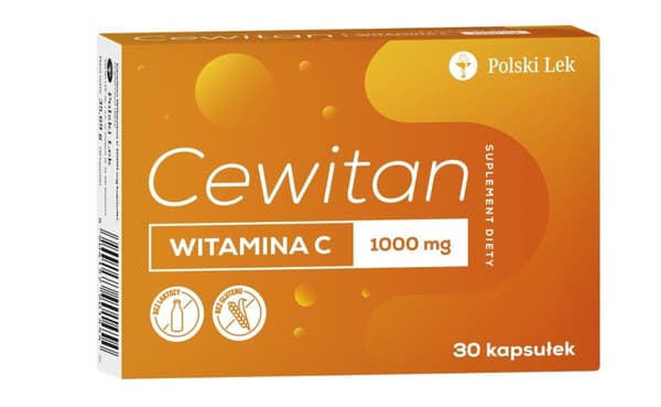 Cewitan Vitamin C 1000 mg, 30 kapslar