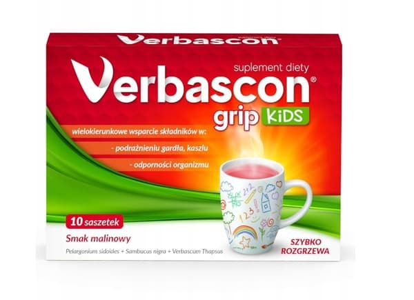Verbascon Grip Lapsille, 10 annospussia