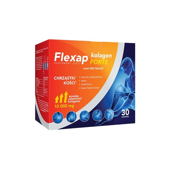 Flexap Kollageeni Forte, neutraali maku, 30 annospussia