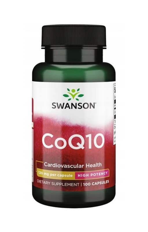 Swanson Koenzym Q10 120 mg, 100 kapslar