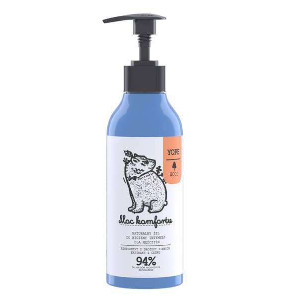 Naturlig Intimhygiene Gel för Män - 300ml, Fräsch och Effektiv